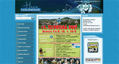 Desktop Screenshot of lounova.cz